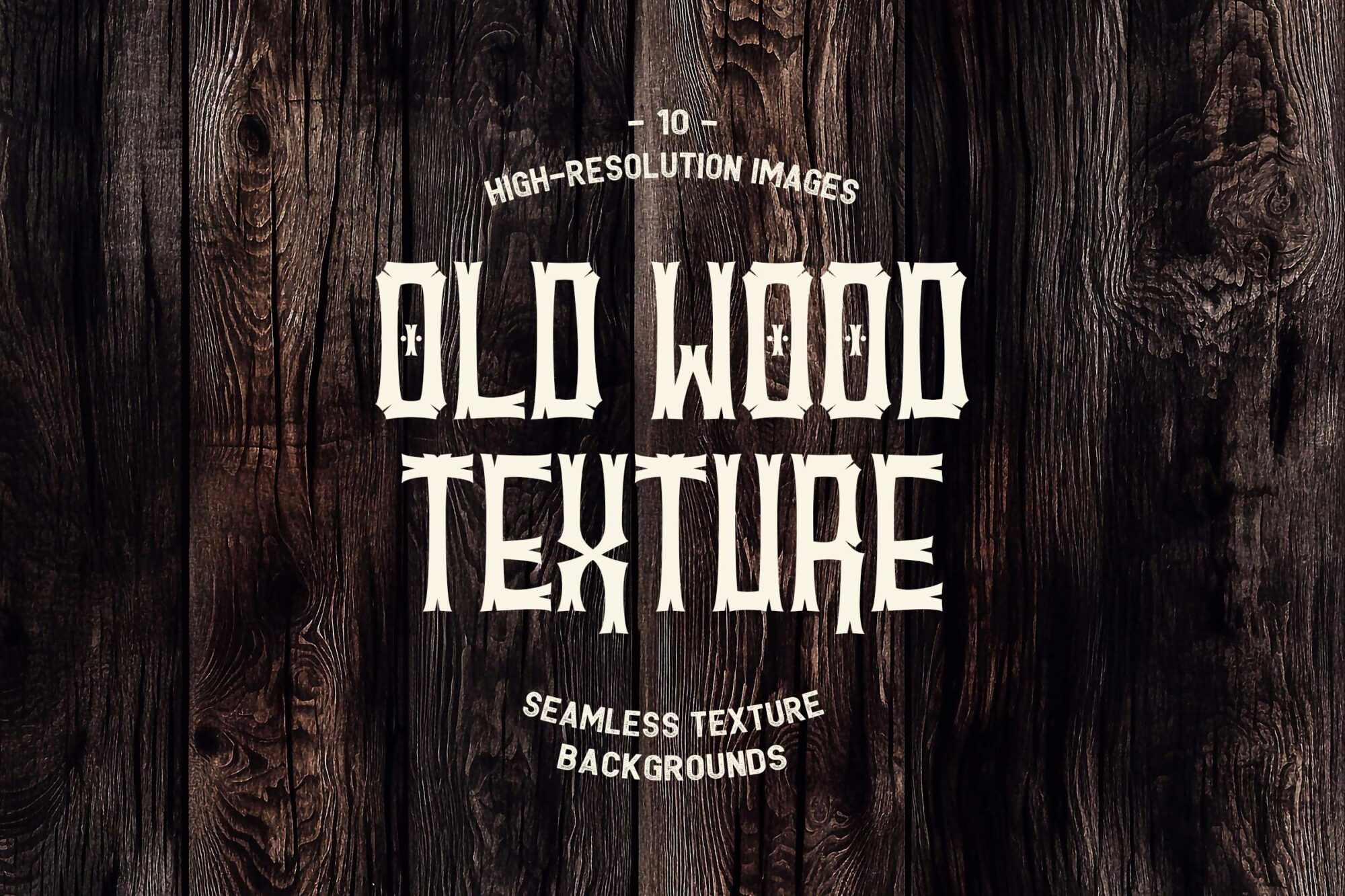 A premium collection of high-resolution old wood seamless textures, featuring natural grain, deep brown tones, and realistic rough surface details